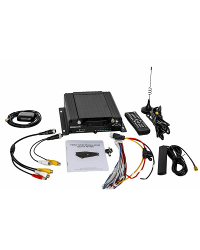 iCustodian® iC9800MDVR Hybrid GPS 4G WIFI TAXI CCTV DVR